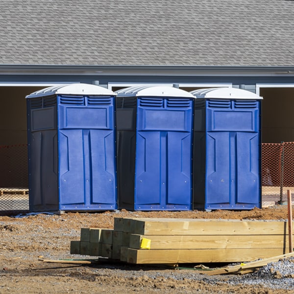 what is the cost difference between standard and deluxe porta potty rentals in Granger